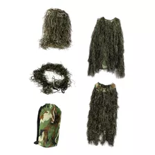 Traje Ghillie Para Niños, Ropa, Vestido Elegante Con Bolsa