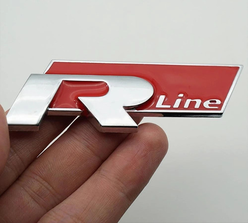 Emblema Rline Con Adhesivo 3m Exterior Vehculo Volkswagen  Foto 4