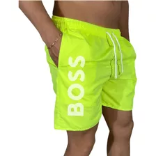 Short Praia Boss Tectel Bermuda Masculina Oferta