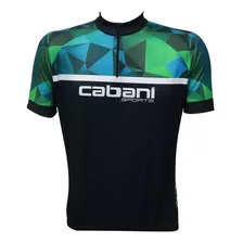 Camisa Ciclismo Cabani Full 100% Poliéster Com Bolso