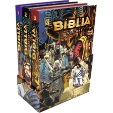 Bíblia Kingstone Box Mangá - A Bíblia Completa Em Quadrinhos