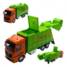 Miniatura Caminhão Transporte Baú Metal Brinquedo Fricção 