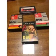 Lote De 11 Cassette Virgen Vintage Basf Grundig Kenia Eroica