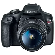 Câmera Eos Rebel T7+ Com Lente Ef-s 18-55mm S/juros