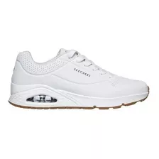 Tenis Skechers Caballero Uno-stand On Air 52458 Blanco