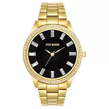 Reloj Ra Con Cristales Genuinos Para Mujer By Steve Madden