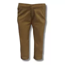 Pantalón Talle Especial Gabardina Elastizada Corte Chino