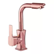 Torneira Rose Gold Água Quente Fria Lavabo Banheiro Luxo .