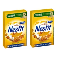 2 Cereal Matinal Nesfit Sem Adição Açucar 220g Mel Amendoa