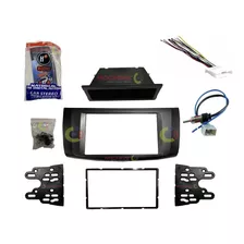  Base Estereo Frente Kit 1 O 2 Din Nissan Sentra 2013-2019