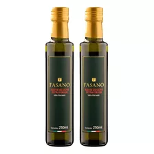 Kit 02 Un Azeite Fasano 100% Italiano Extravirgem 250 Ml 