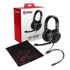 Audifono Msi Con Microfono Desmontable Inmerser Gh30 V2