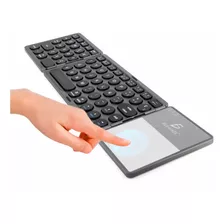 Teclado Inalámbrico Bluetooth Plegable Recargable