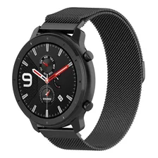 Pulseira De Aço Para Xiaomi Amazfit Gtr 47mm Ou 42mm 