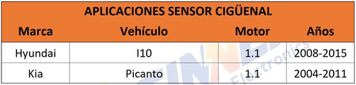Sensor Cigeal Para I10 Picanto 1.1 Foto 5