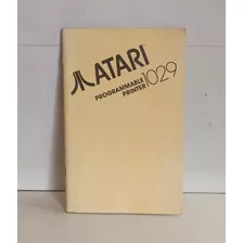 Manual Atari 1029 - Programmable Printer - En Inglés