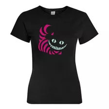 Polera Mujer - Cheshire Cat - Diseño 2