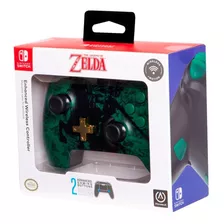 Powera Enhanced Wireless Controller Zelda Link Silhouette