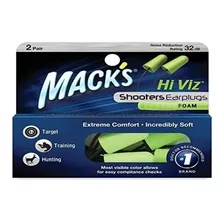 Tapones Para Oídos, Protección Macks 32db