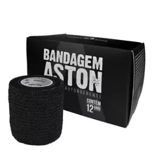 Bandagem 04 Aston 5cm Preto ( Caixa 12 Unidades )