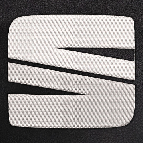 Bolsa  De Basura Para Carro Seat Logo Blanco. Foto 3