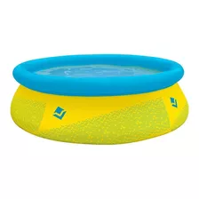 Piscina Inflável Infantil 457 L Redonda + Resistente - Vollo Cor Amarelo