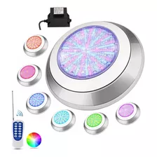 Luz Led Piscina Lampara Para Alberca 24w Rgb + Transformador