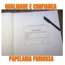 Livro De Registro Geral De Hóspedes 200 Folhas - Hoteis