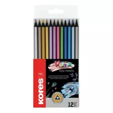 Colores Metalizados Kores X12