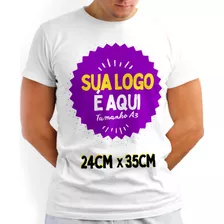 Camiseta Personalizada Logotipo Uniforme Logo Empresa Camisa