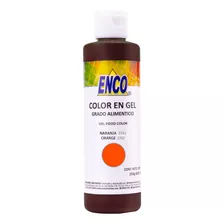 Color Gel Naranja Reposteria 250 Grs. Enco 2392-250