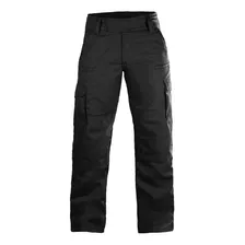 Calça Masculina Preta Tática Cargo Militar Reforçada Ripstop