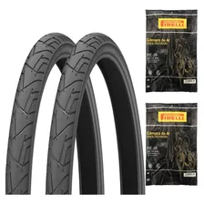 Par Pneu Bike Praieiro Levorin Aro 26x1.95 +2 Camara Pirelli