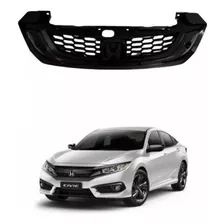 Grade Radiador Honda Civic Lxr 2015 2016 Preta Inferior