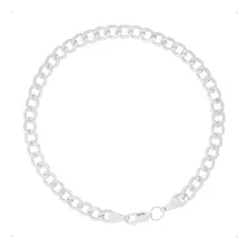 Pulsera Barbada Esclava Plata Ley 925 / 21cm - 5.2mm Pulso