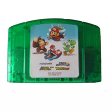 Super Mario 64 Kart Smash Bros Yoshi Story N64 Cartucho 4en1