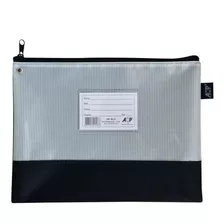 Malote Com Zíper Acp Em Nylon 22x30 Cm Ml-22 Com 5 Un