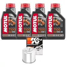 Kit Troca Óleo Motul+filtro Kn Mv Agusta F4 1078rr 312 2009