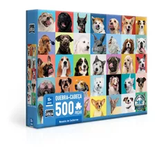 Quebra-cabeça Mosaico Cachorros 500 Peças Toyster Brinquedos