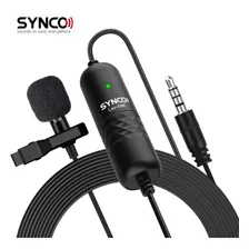 Microfone De Lapela Profissional Synco Lav-s6e