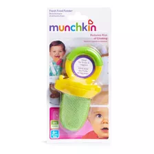 Alimentador P/ Bebês C/ Telinha +6m Verde / Amarelo Munchkin