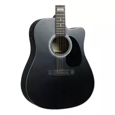 Violão Giannini Performance Gf 1d Ceq Satin Black