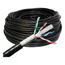 Cable Cat6 Exterior 100% Cobre , 1.10$ Metro