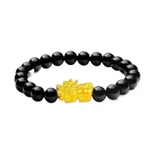 Pulsera Amuleto Pi Xiu Piyao Prosperidad Riqueza Feng Shui