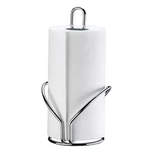 Suporte Porta Rolo De Papel Toalha Vertical Mesa Cozinha Aço