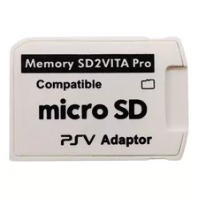 Cartão Adaptador Ps Vita Sd2vita Pro Micro Sd 5.0 Psvita