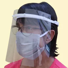 Máscara Facial Protetora Anti-cuspir Face Shield
