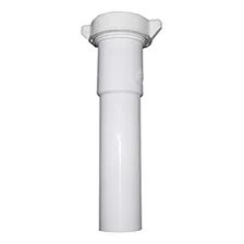 Lasco 03-4321 Extension Tubular De Plastico Blanco De 1-1/2 