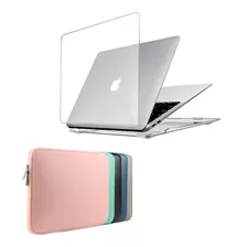 Kit Capa Case Macbook Air,pro,retina 11 13 15 + Bag Neoprene