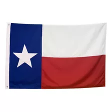 Bandeira Estado Do Texas Usa 2p Oficial (1,28x 0,90) Bordada